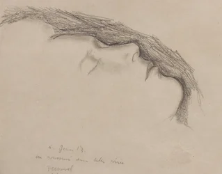 L’Enfant Terrible: Jean Bourgoint schläft, ca. 1926